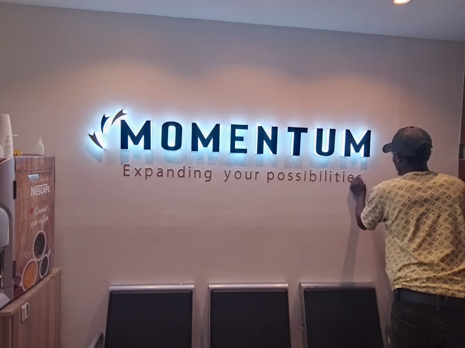 Corporate office branding