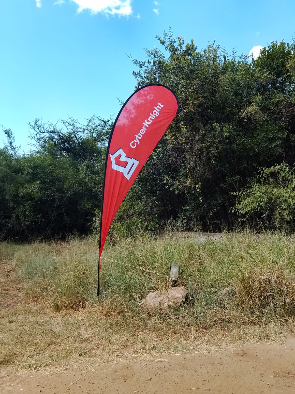 Promotional feather flag